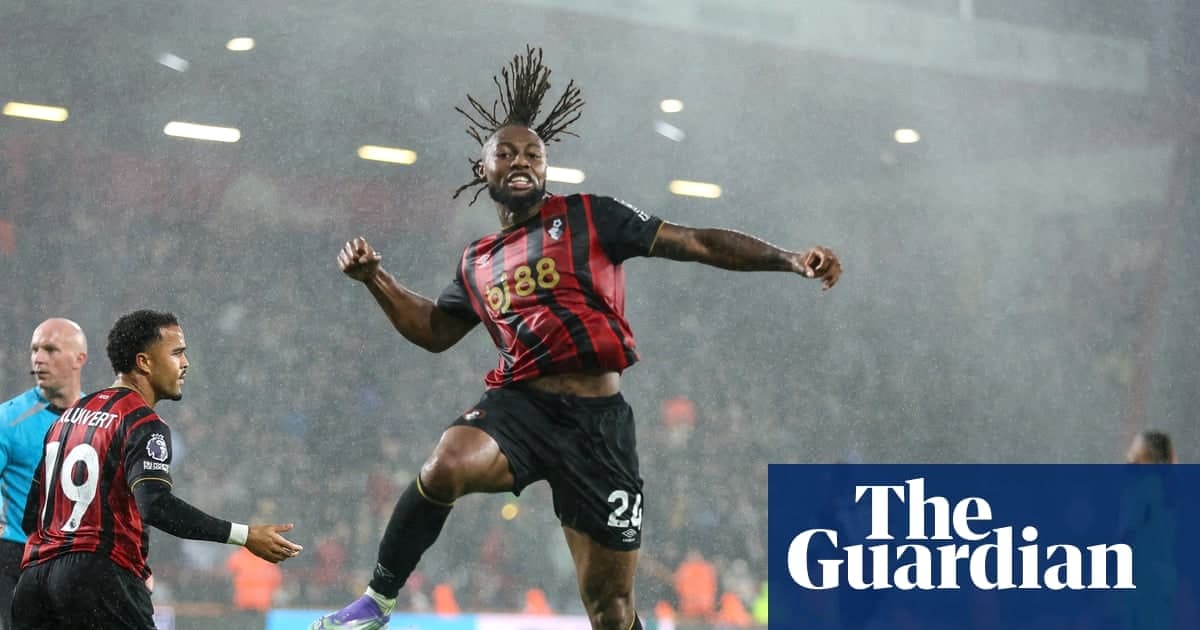 塞门约双响助伯恩茅斯击退富勒姆跃居英超次席