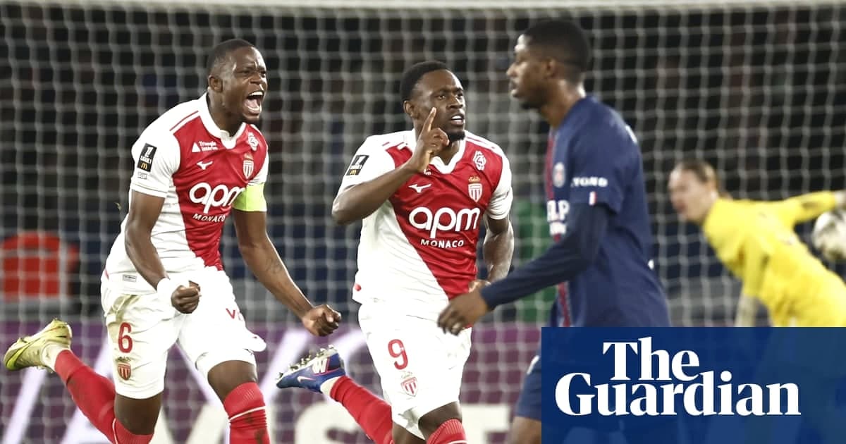 摩纳哥3-1击败巴黎圣日耳曼 点燃法甲冠军争夺