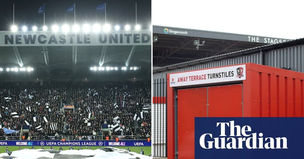 巴萨球迷错闯圣詹姆斯公园366英里外 看埃克塞特城比赛成趣