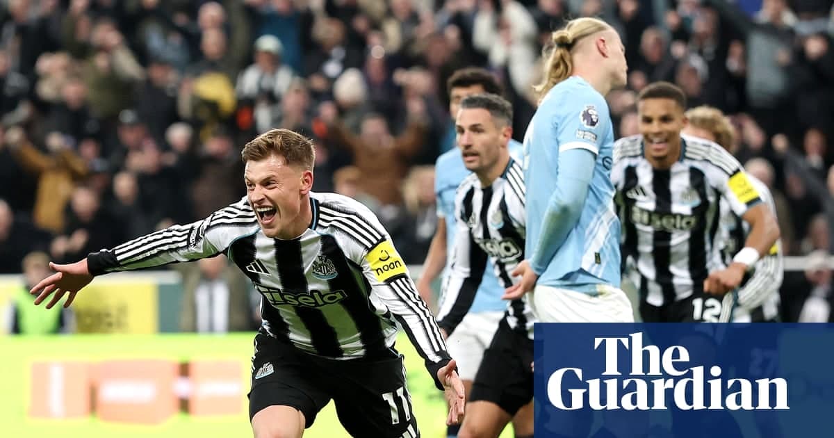 哈维·巴恩斯双响助纽卡击败曼城