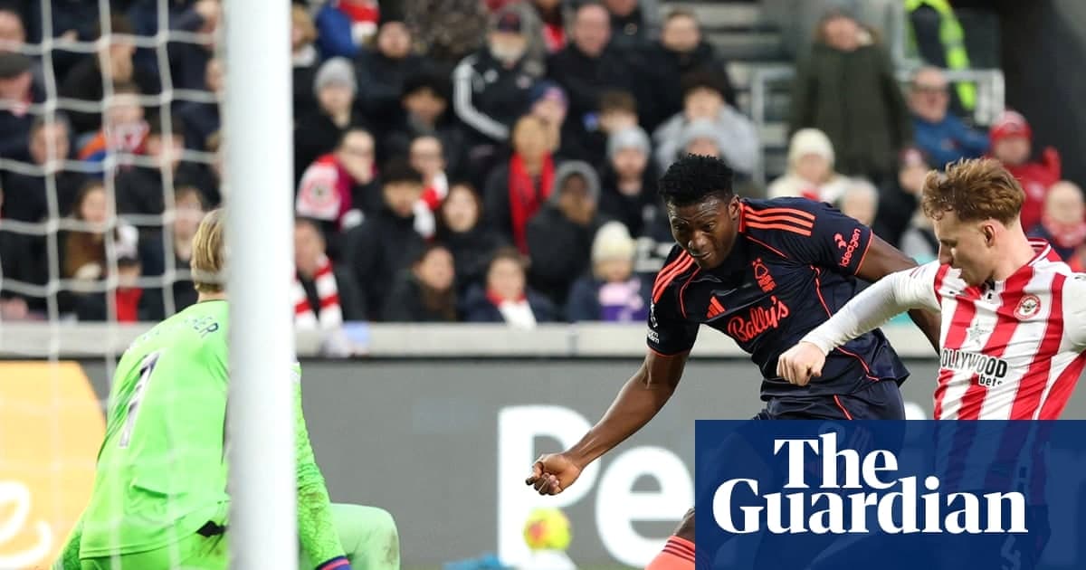 热苏斯闪击与阿沃尼伊建功，森林客胜布伦特福德缓解降级压力