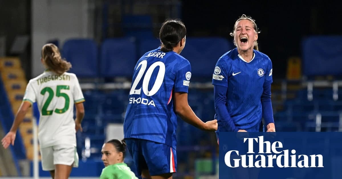 切尔西6-0横扫罗马 女子欧冠晋级形势再提速