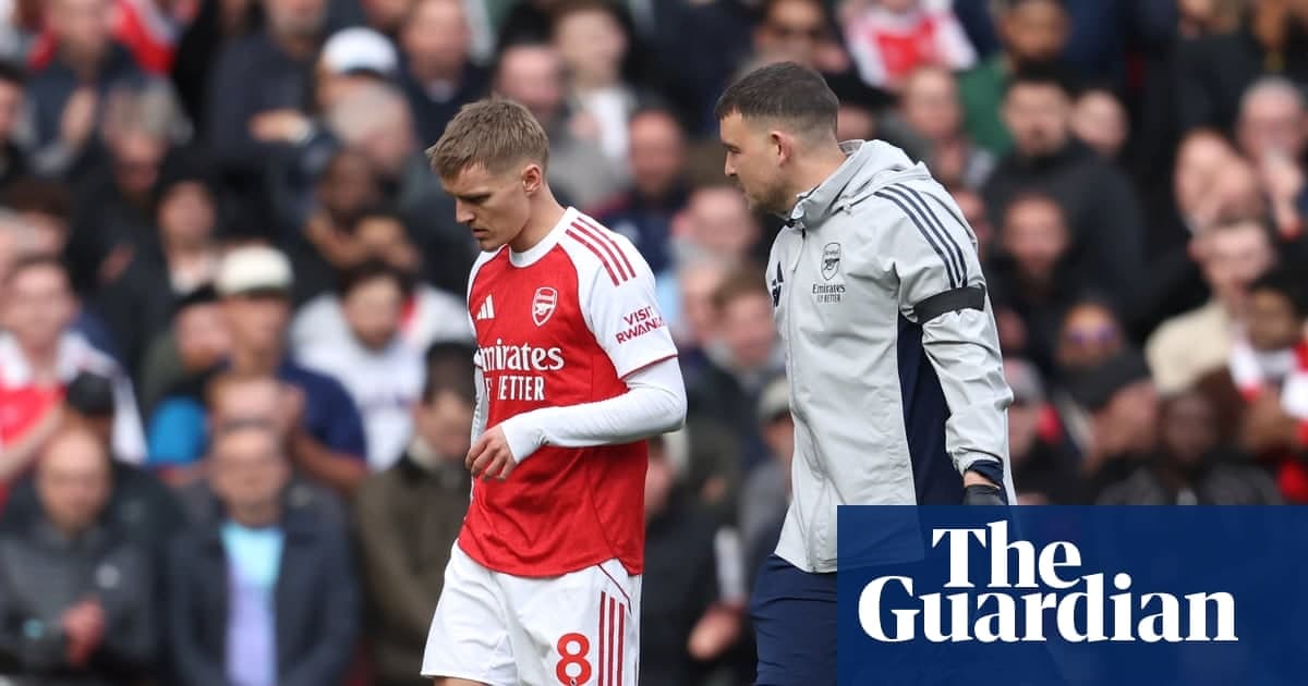 厄德高膝伤恐缺阵六周 阿森纳盼11月北伦敦德比前回归