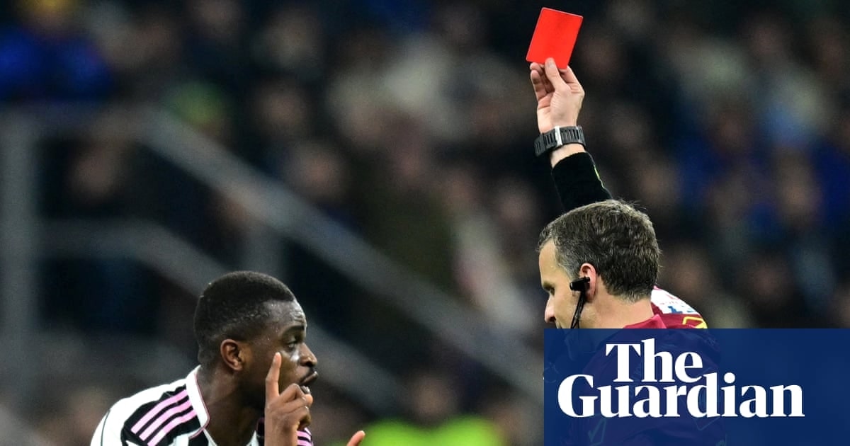 意甲裁判主管就卡卢卢红牌道歉，尤文3-2不敌国际米兰引发争议