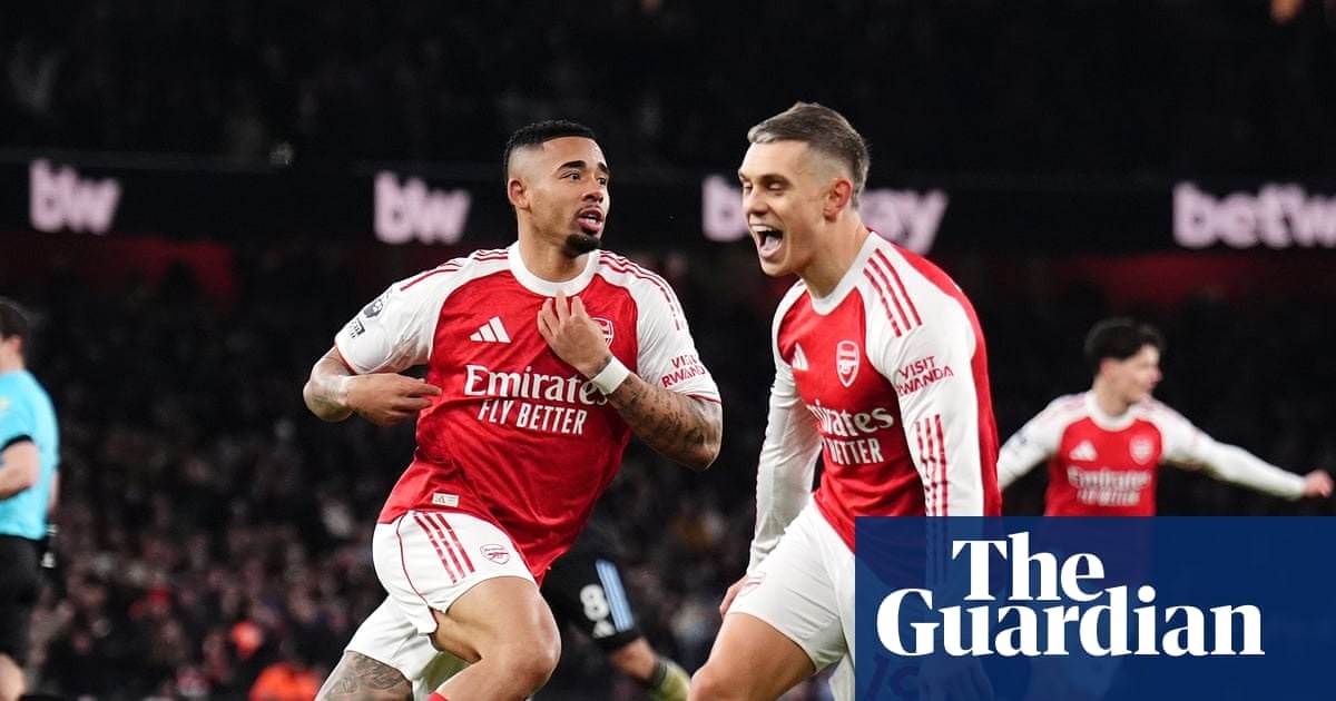 阿森纳对维拉大胜发出冠军宣言，下半场爆发四球