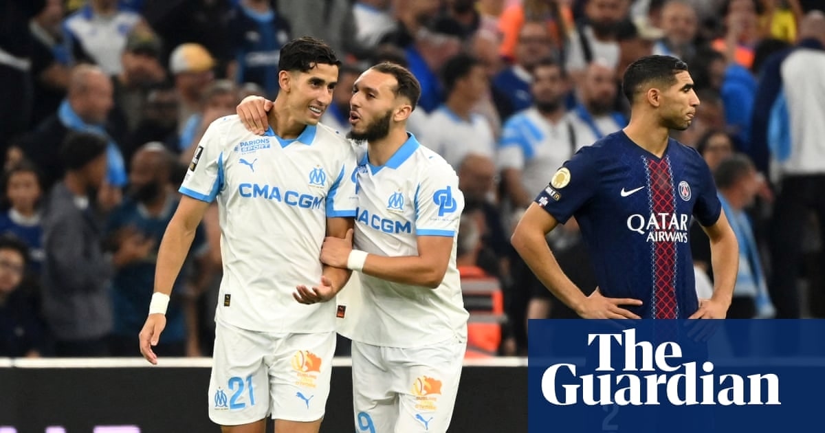 马赛击败巴黎圣日耳曼，那不勒斯3-2力克比萨保持连胜