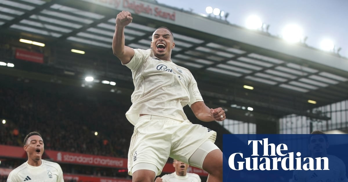 森林3-0安菲尔德击败利物浦，揭示冠军困境与噩梦现场