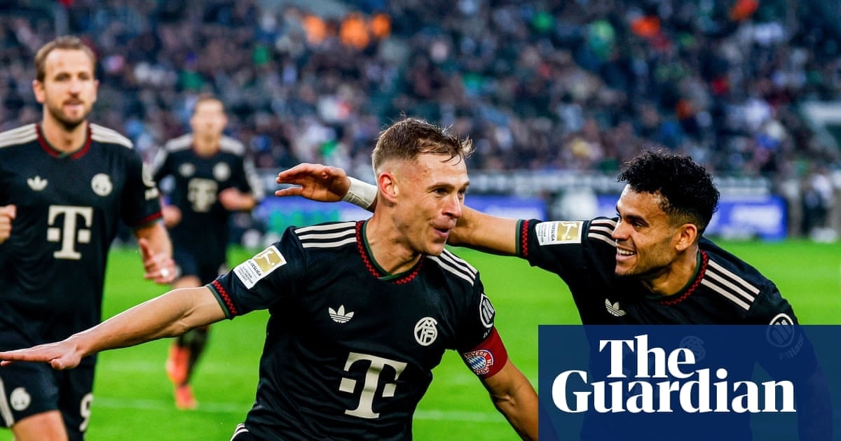 拜仁3-0门兴锁定13连胜 基米希格雷罗卡尔成关键功