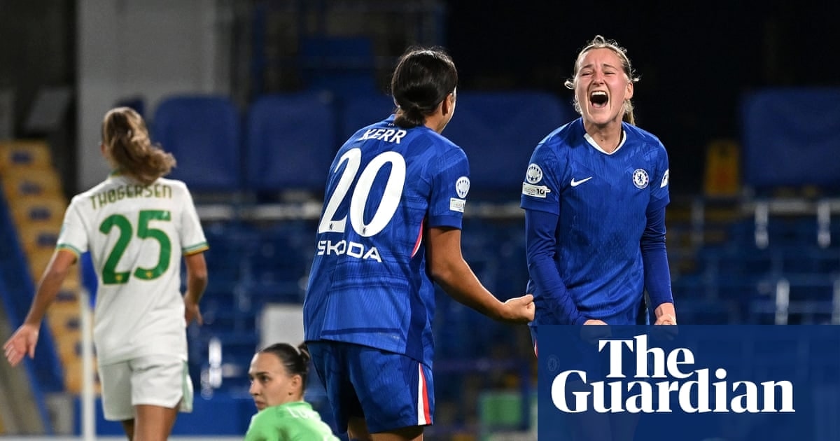 切尔西6-0横扫罗马 女子欧冠晋级形势再提速