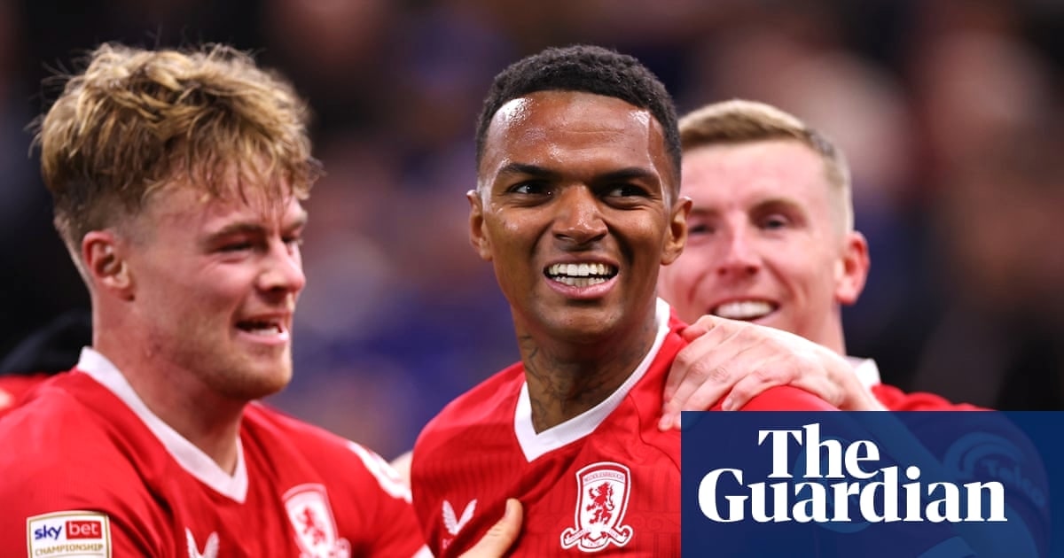 惠特沃克破门助米德尔斯堡登顶英冠